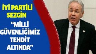 İYİ Partili Sezgin: "Milli Güvenliğimiz tehdit altında"