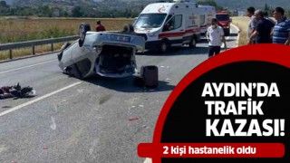 Aydın'da trafik kazası!