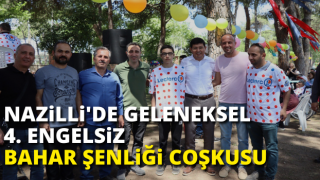 Nazilli’de geleneksel 4. Engelsiz Bahar Şenliği coşkusu