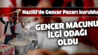 Nazilli'de Gencer Pazarı kuruldu