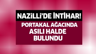 Nazilli'de intihar!