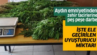 Aydın'da 5 şahıs uyuşturucudan tutuklandı