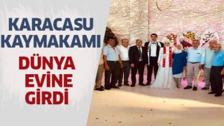 Karacasu Kaymakamı dünya evine girdi