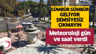 Meteoroloji'den Aydın'a kuvvetli yağış uyarısı!