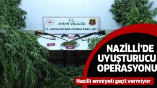 Nazilli'de uyuşturucu operasyonu!