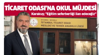 NTO başkan adayı Karakuş okul için kolları sıvadı