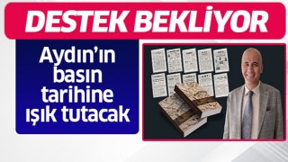 Aydınlı Gazeteci kitabı için destek bekliyor