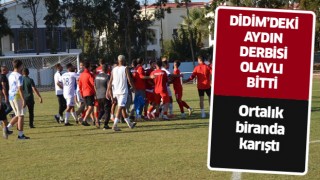 Didim'deki Aydın derbisi olaylı bitti