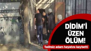 Didim'de duvardan düşen adam hayatını kaybetti