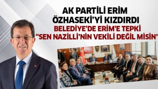 AK Partili Erim Özhaseki'yi kızdırdı