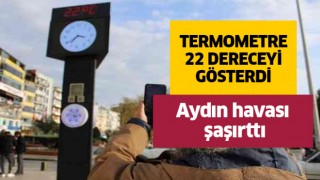 Aydın havası şaşırttı