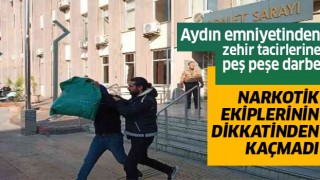 Aydın'da uyuşturucu operasyonu!