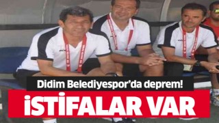 Didim Belediyespor'da istifalar var