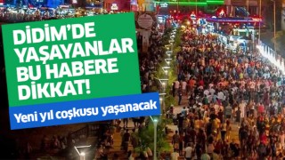 Didim yeni yıla coşkuyla girecek