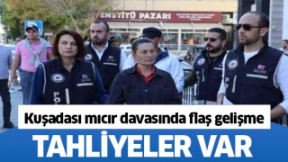 Kuşadası'nda mıcır ihalesi davasında 2 tahliye