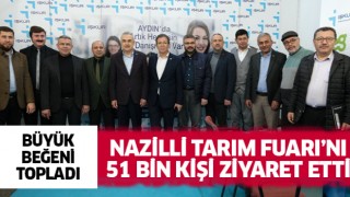 Nazilli Tarım Fuarı, 4 günde 51 bin kişiyi ağırladı