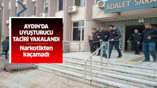 Aydın'da firari uyuşturucu tacirine operasyon