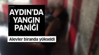 Aydın'da yangın paniği!