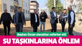 Başkan Özcan olanakları seferber etti