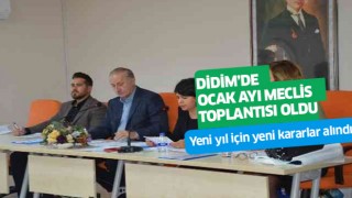 Didim Belediye Meclisi 2023'ün ilk toplantısını yaptı