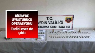 Didim'de uyuşturucu operasyonu!