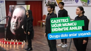 Gazeteci-Yazar Uğur Mumcu Didim'de anıldı