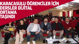 Karacasulu öğrenciler için dersler dijitale taşındı