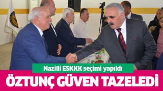 Nazilli ESKKK’da ‘Öztunç’ güven tazeledi