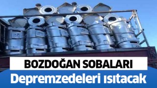 200 Bozdoğan sobası deprem bölgesine gönderildi