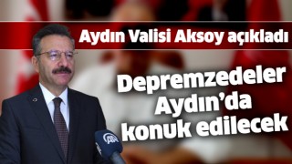 Adıyamanlı depremzedeler Aydın'da konuk edilecek