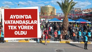 Aydın depremzedeler için tek yürek oldu