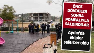 Aydın'da pompalı tüfekle saldırı