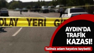 Aydın'da trafik kazası: 1 ölü