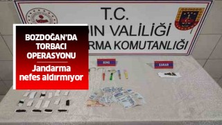 Bozdoğan'da “torbacı” operasyonu: 1 gözaltı