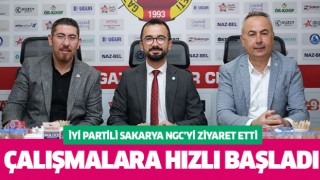 İYİ Partili Sakarya NGC'yi ziyaret etti