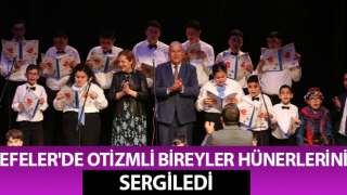 Aydın'da otizmli bireyler hünerlerini sergiledi