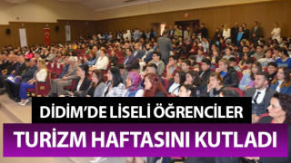 Aydın'da Turizm haftası liseli öğrencilerin etkinliğiyle kutlandı