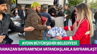 Büyükşehir, Ramazan Bayramı'nda vatandaşlarla bayramlaştı