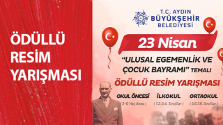 Büyükşehir’den 23 Nisan temalı resim yarışması