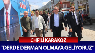 Chp'li Karakoz Kuşadası’nda vatandaşlarla bir araya geldi