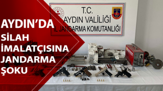 İncirliova’da silah imalatçısına jandarma şoku