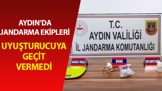 Jandarma ekipleri uyuşturucuya geçit vermedi