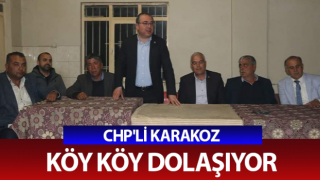 Chp'li Karakoz Aydın'ı karış karış geziyor