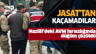 Nazilli'deki kıyafet hırsızlığını JASAT çözdü