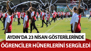 Öğrenciler hünerlerini sergiledi, izleyenler ayakta alkışladı