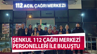 Şenkul sahur vakti 112 Çağrı Merkezi personeli ile buluştu