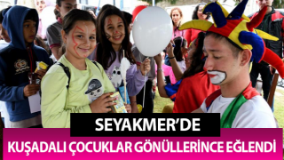 SEYAKMER’de Kuşadalı çocukların şenlik coşkusu