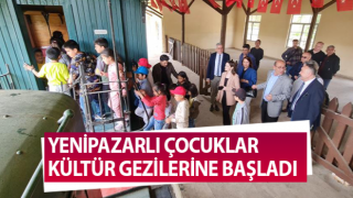 Yenipazarlı çocuklar yaşadıkları çevreyi öğreniyor