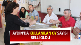 Aydın’da cumhurbaşkanlığı yarışında sonuçlar belli oldu