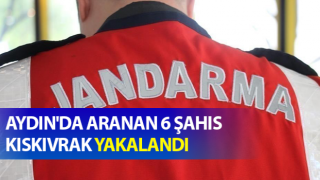 Aydın'da hapis cezası ile aranan 6 şahıs JASAT'a takıldı